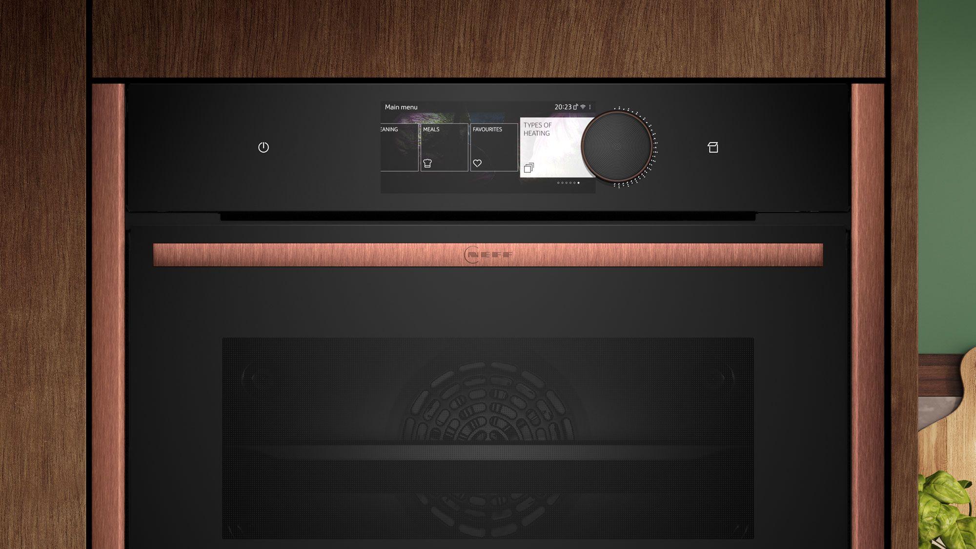 NEFF Backofen mit Touch-Display und Automatikprogrammen - Energieeffiziente Küchentechnik bei Möbel Grell
