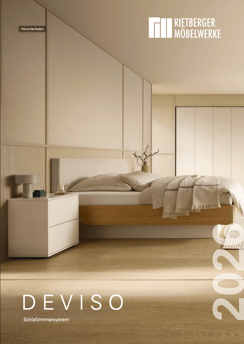 RMW Schlafen Katalog Cover