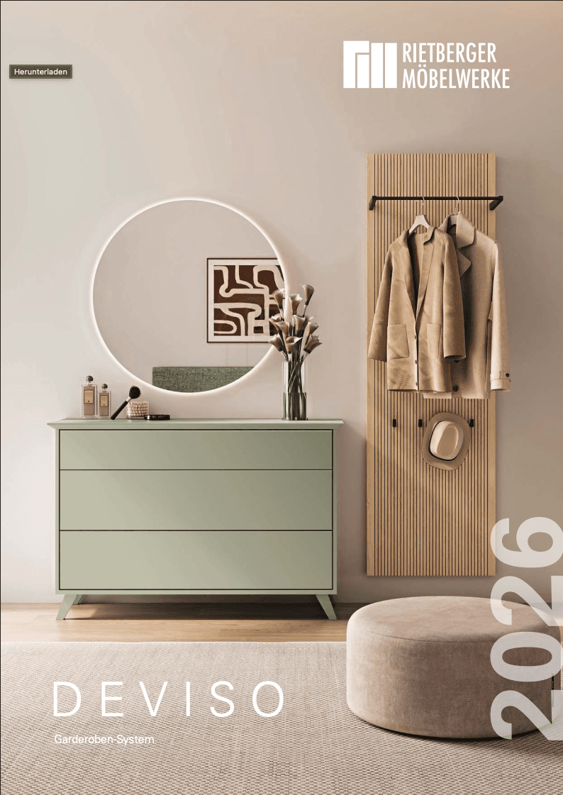 RMW Garderoben Katalog Cover